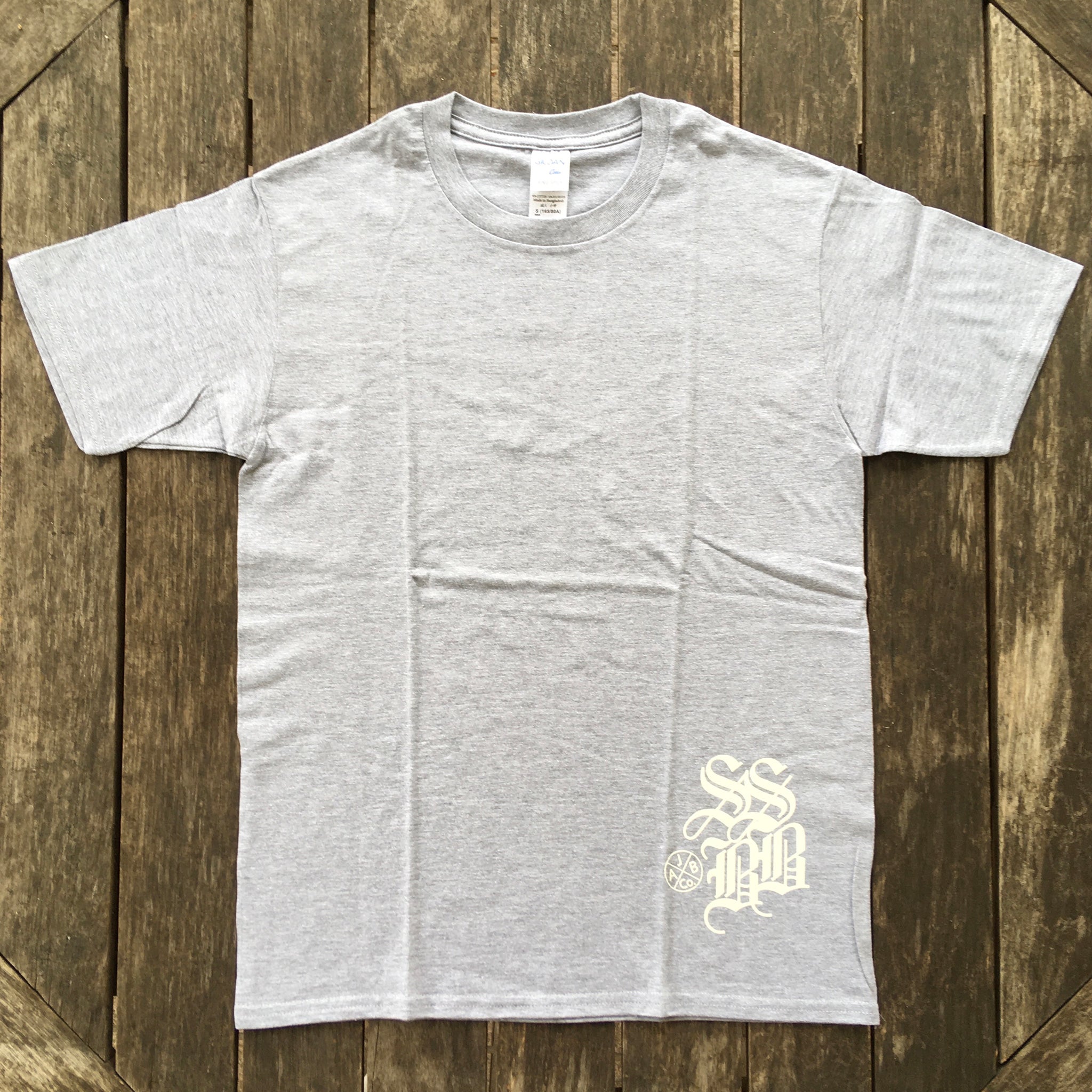 SSBB 2018 Tシャツ 灰×白